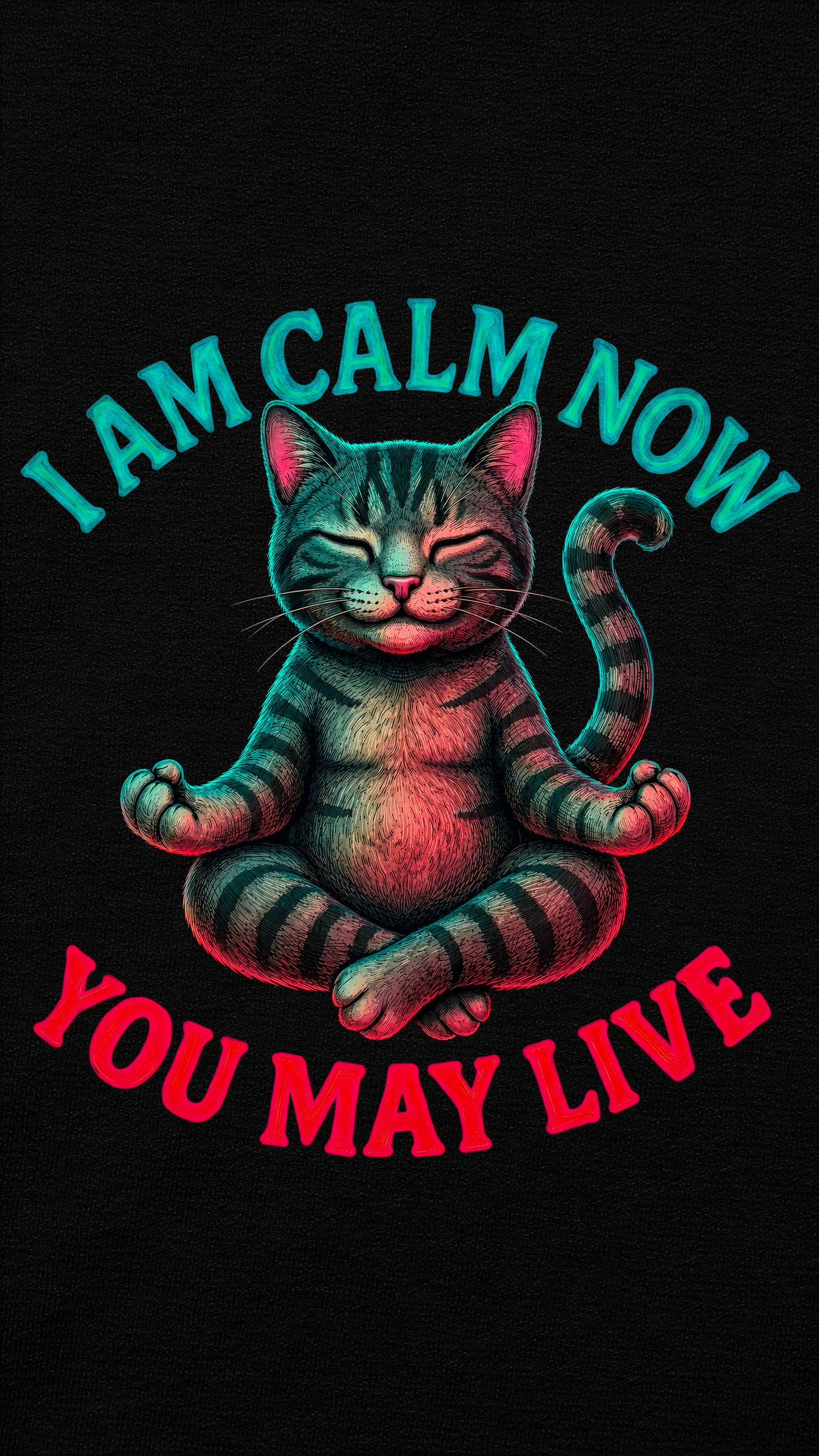 I Am Calm Now, You May Live — Khloe the Cat