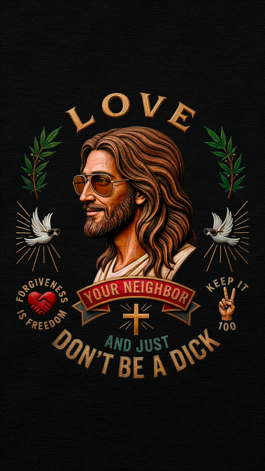 Jesus Icon Hippie