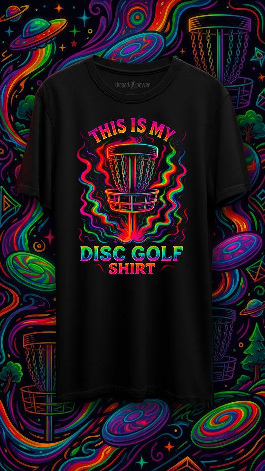 Psychedelic Disc Golf Shirt