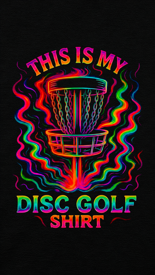Psychedelic Disc Golf Shirt